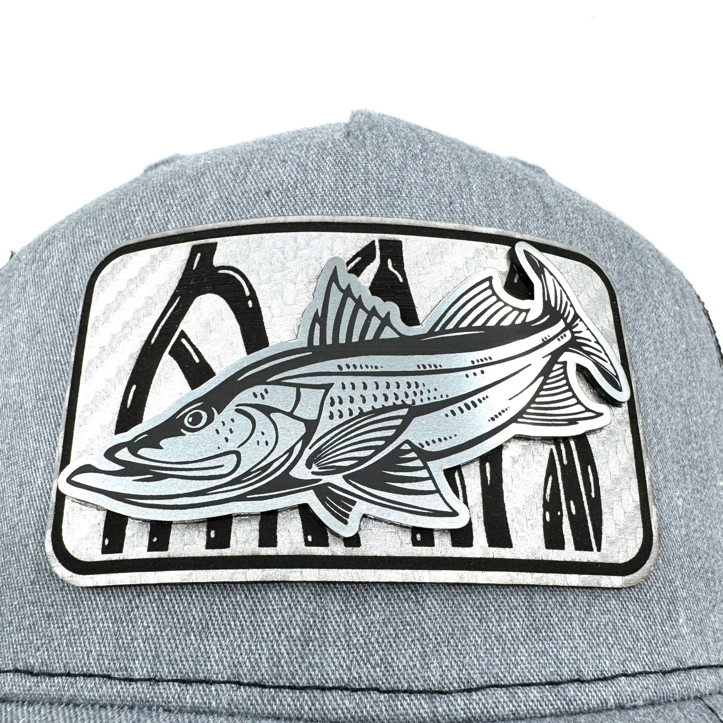 Dolphin Tribal Dual Layer Trucker Hat | Fish Hat | Fish Art Hat | Dolphin Fish Art | Fishing Gift | Fishing Hat | Gifts for Men | Gifts for Women | Dolphin Fish Hat