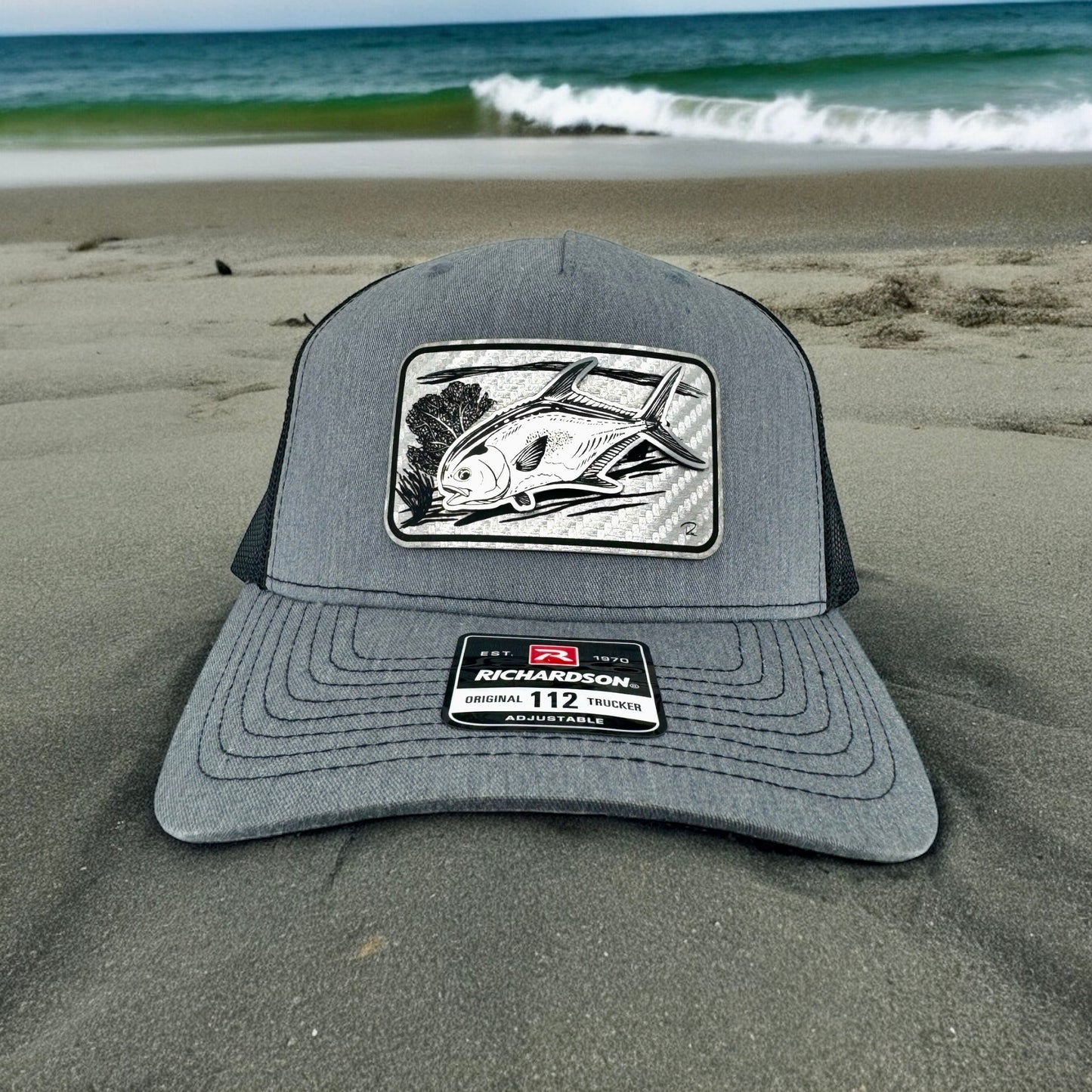 Permit | Fish Hat | Fish Art Hat | Permit Fish Art | Fishing Gift | Fishing Hat | Gifts for Men | Gifts for Women | Permit Fish Hat
