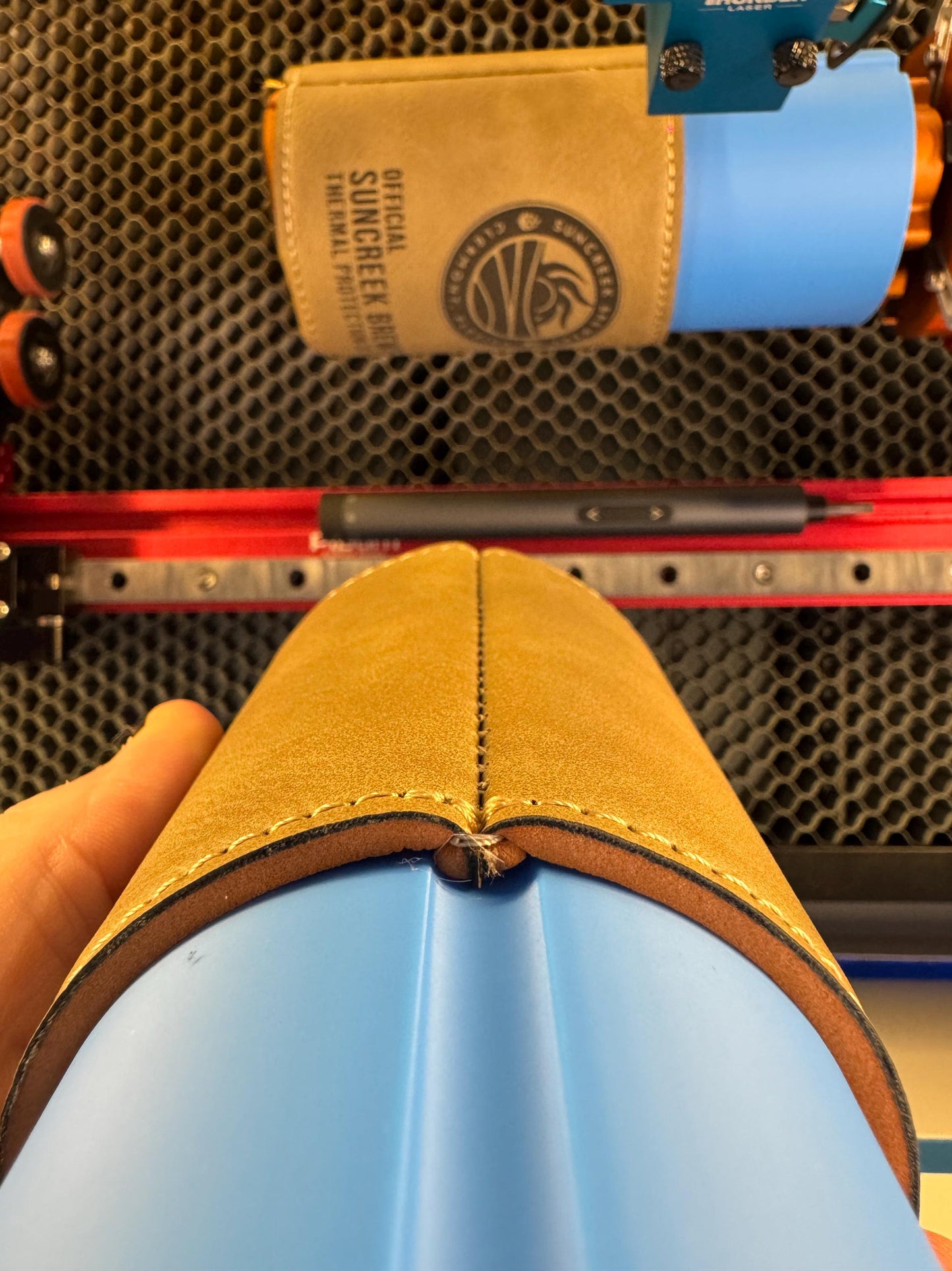 Can Cooler/Koozie Holder / Jig , Rotary Chuck Holder, Koozie Holder, Laser Rotary Tools